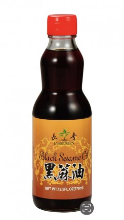 长青 黑麻油 Black Sesame Oil