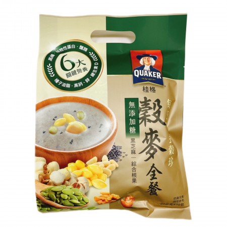 桂格-营养谷珍-谷麦全餐(无糖)奶素 Quaker Super Grain- Whole grain& wheat(Sugar Free)