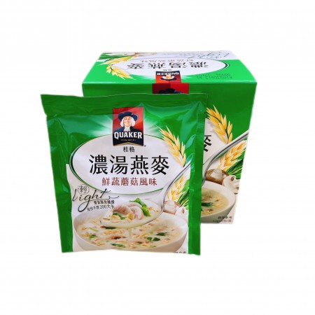 桂格浓汤燕麦-鲜蔬蘑菇 Soup Base(Vegetable Mushroom)