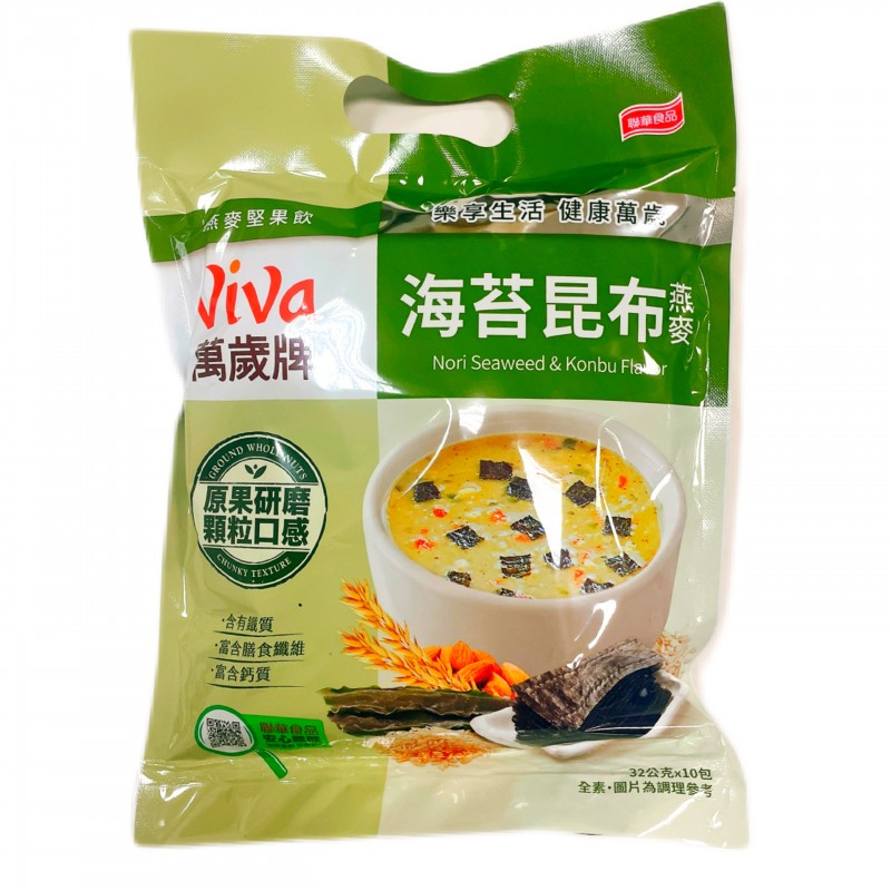 联华 VIVA万岁牌燕麦坚果饮-海苔昆布燕麦 Oat Nut Drink - Nori kelp oats