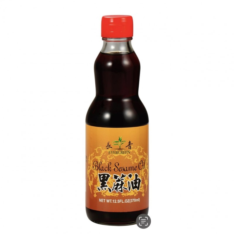 长青 黑麻油 Black Sesame Oil