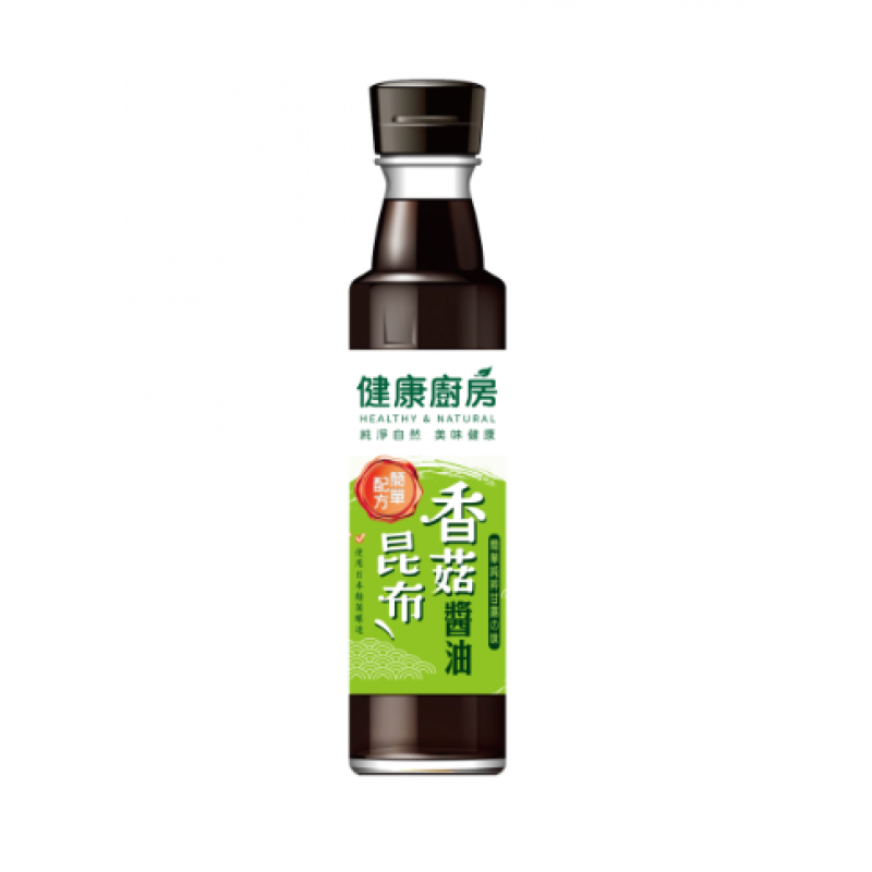 味全-香菇昆布酱油 Mushroom And Seaweed Soy Sauce